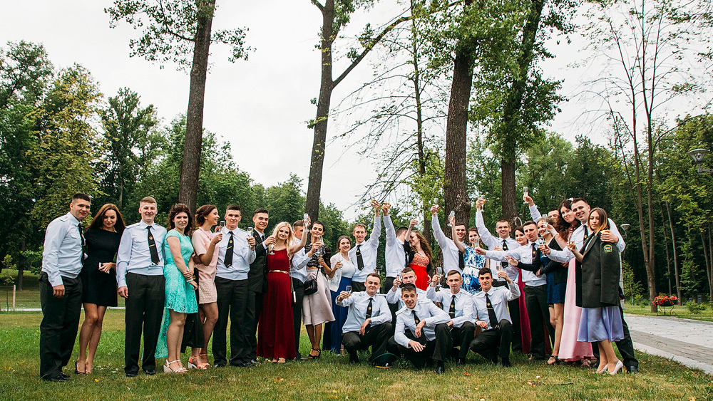 Фотосъемка выпускных в Минске. Свадебный фотограф Роман Медведев , Минск, Беларусь
