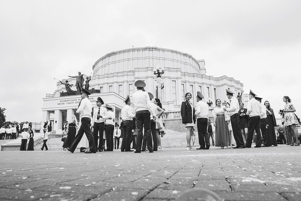Фотосъемка выпускных в Минске. Свадебный фотограф Роман Медведев , Минск, Беларусь