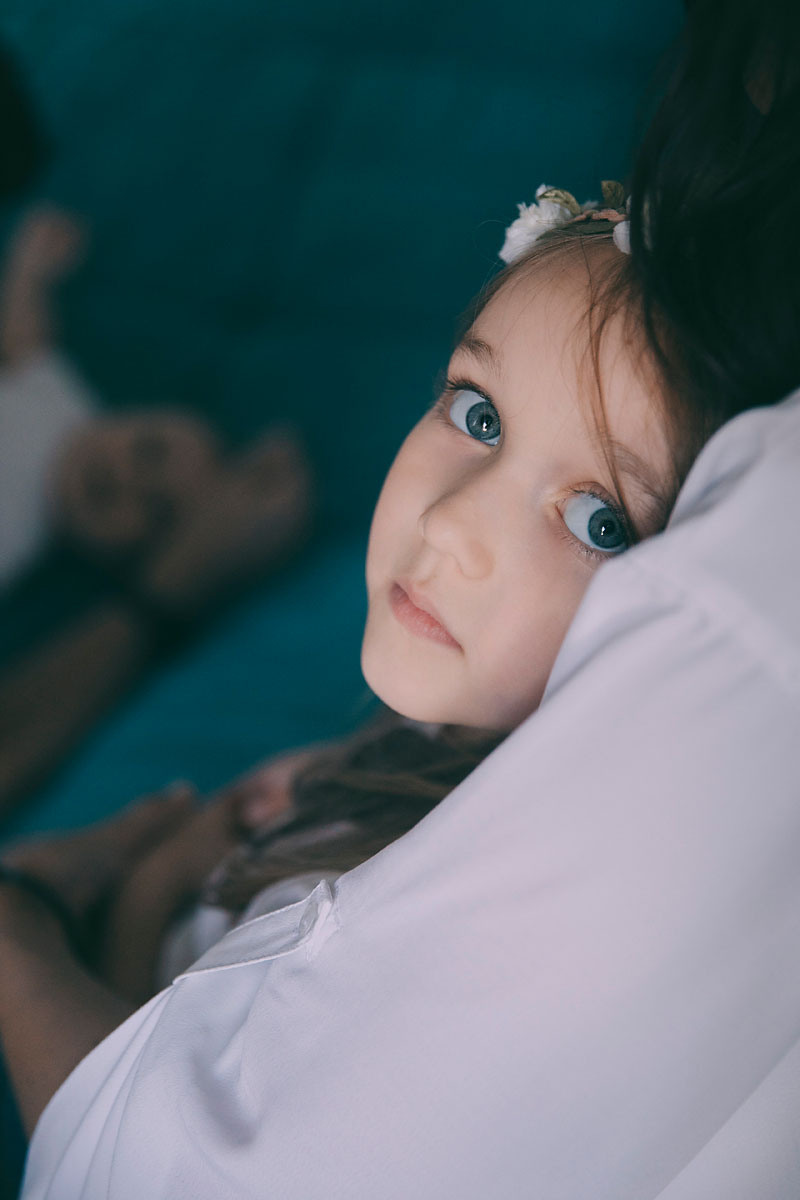 Детская фотосессия дома