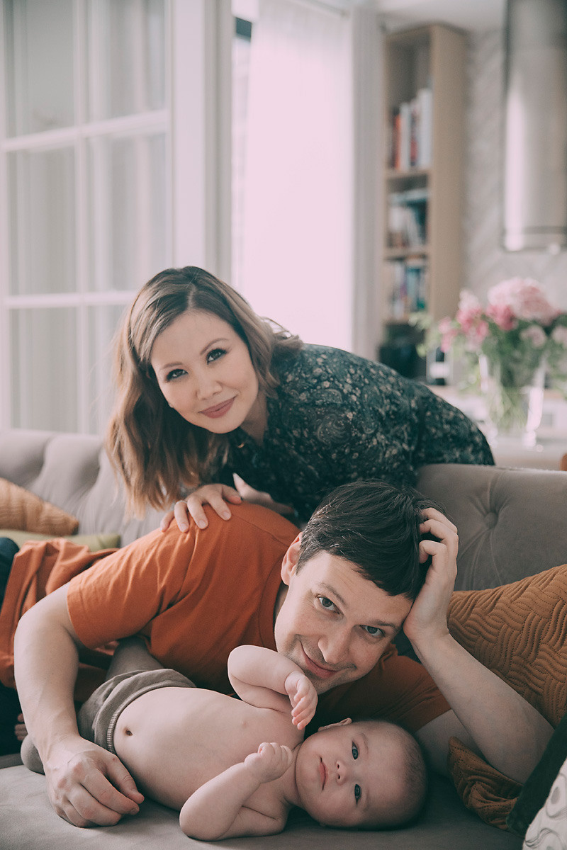 Домашняя фотосессия с ребенком