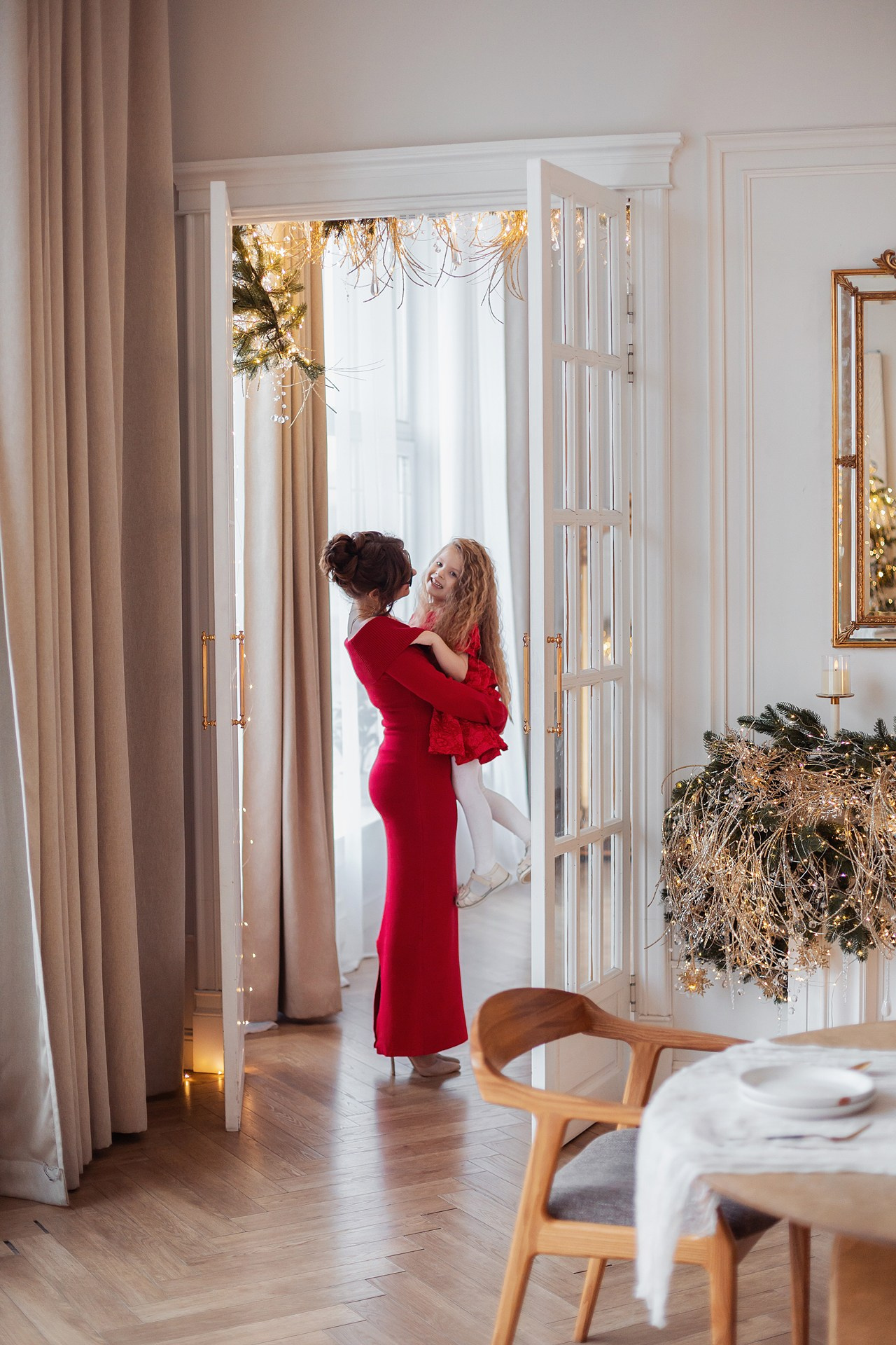 Новогодняя съёмочка. Семейный и детский фотограф в Москве Артём Жигурс