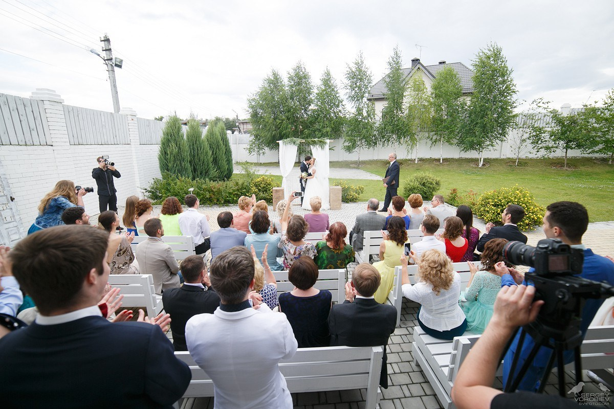 Романтическая свадебная история. Свадебный фотограф в Нижнем Новгороде и Москве Сергей Воробьев