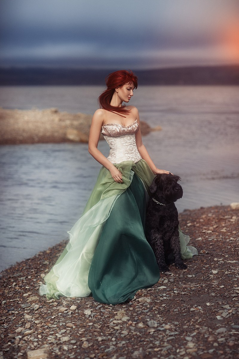 Платья легкие из вуали. Фотограф Алёна Яковлева