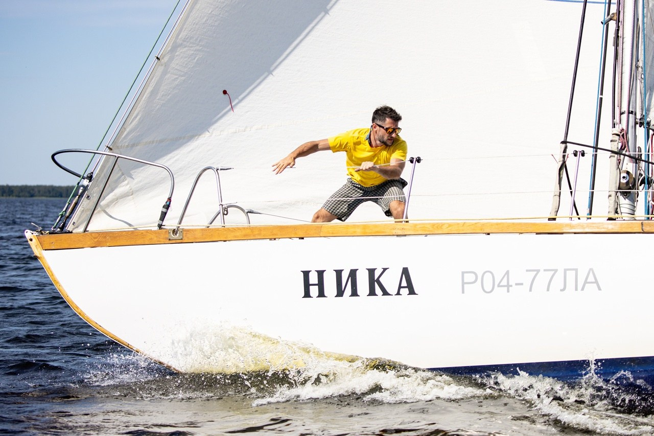 Чемпионата России по парусному спорту в дисциплине «Крейсерская яхта «Л-6». Спортивный фотограф Зянтереков Антон