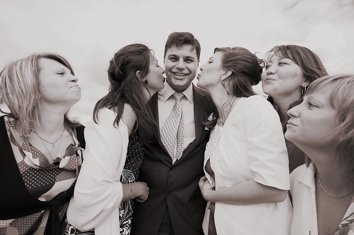 Свадьба Рита и Сергей Обработка в стиле 80-х. Skazka.wfolio.pro