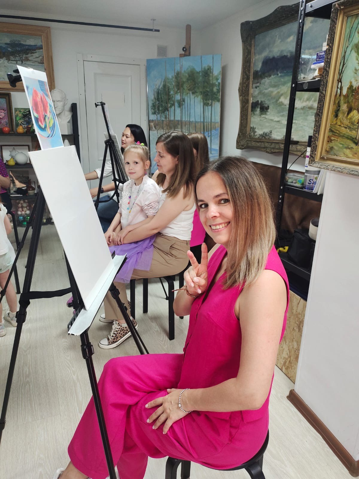 Арт-вечеринки. Арт-вечеринки и мастер-классы в Москве для взрослых и детей