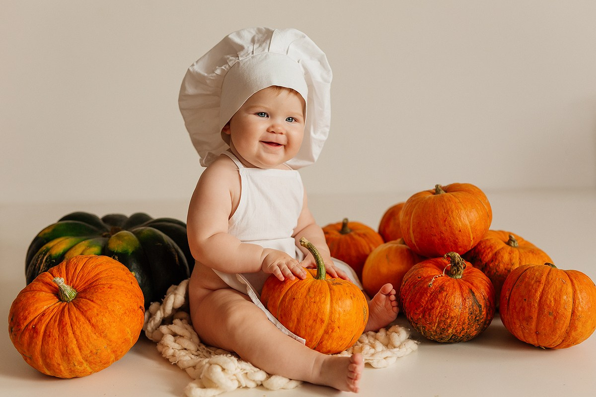 Детская фотосессия «Поваренок». Фотограф новорожденных Альбина Хухарева. Йошкар-Ола. Казань. Чебоксары