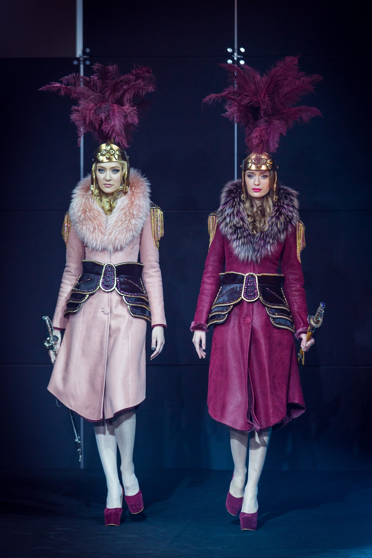 Модный показ LeShow, Москва, 2014. Портретные фотографы в Москве — Анна и Алексей Бородины