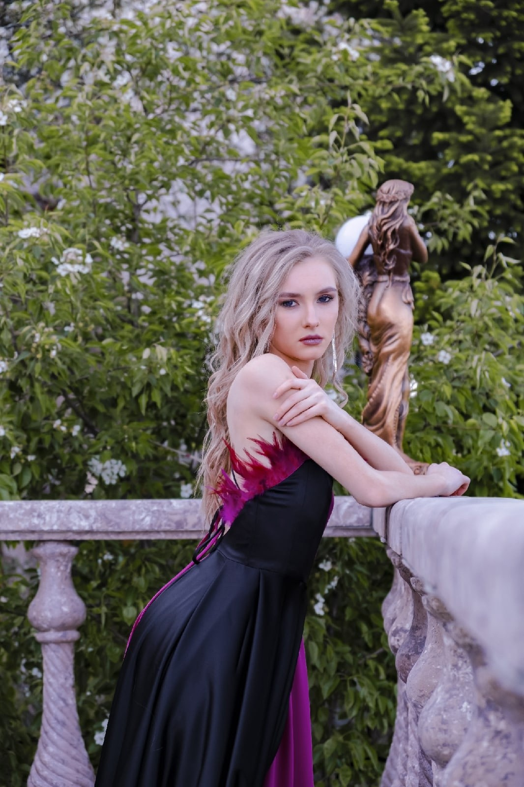 Purple&black. Невеста