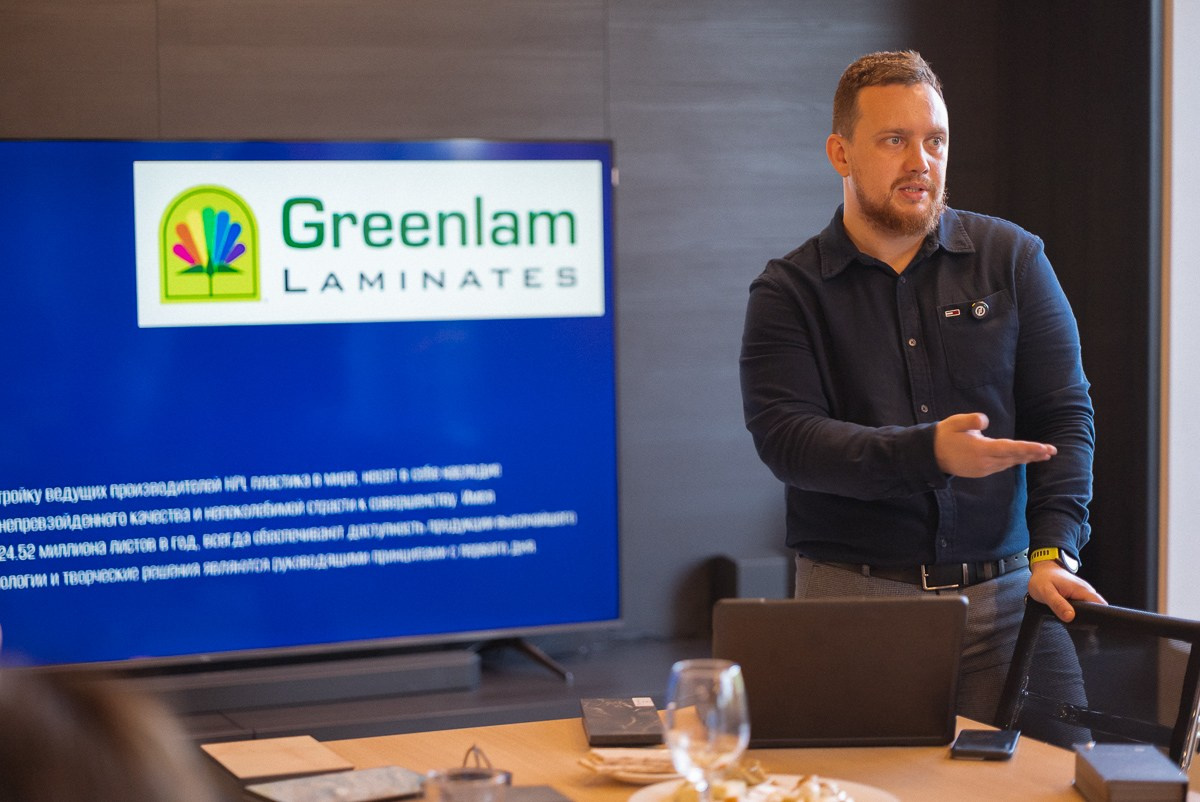 Презентация от Алексея Мурина: официального представителя брендов Slotex, Eterno, Greenlam, Duropal, Fundermax, Sensola и Abet Laminati. ВУД ТВОРЕЦ мебельная фабрика|ТВОРЕЦ студия мебели