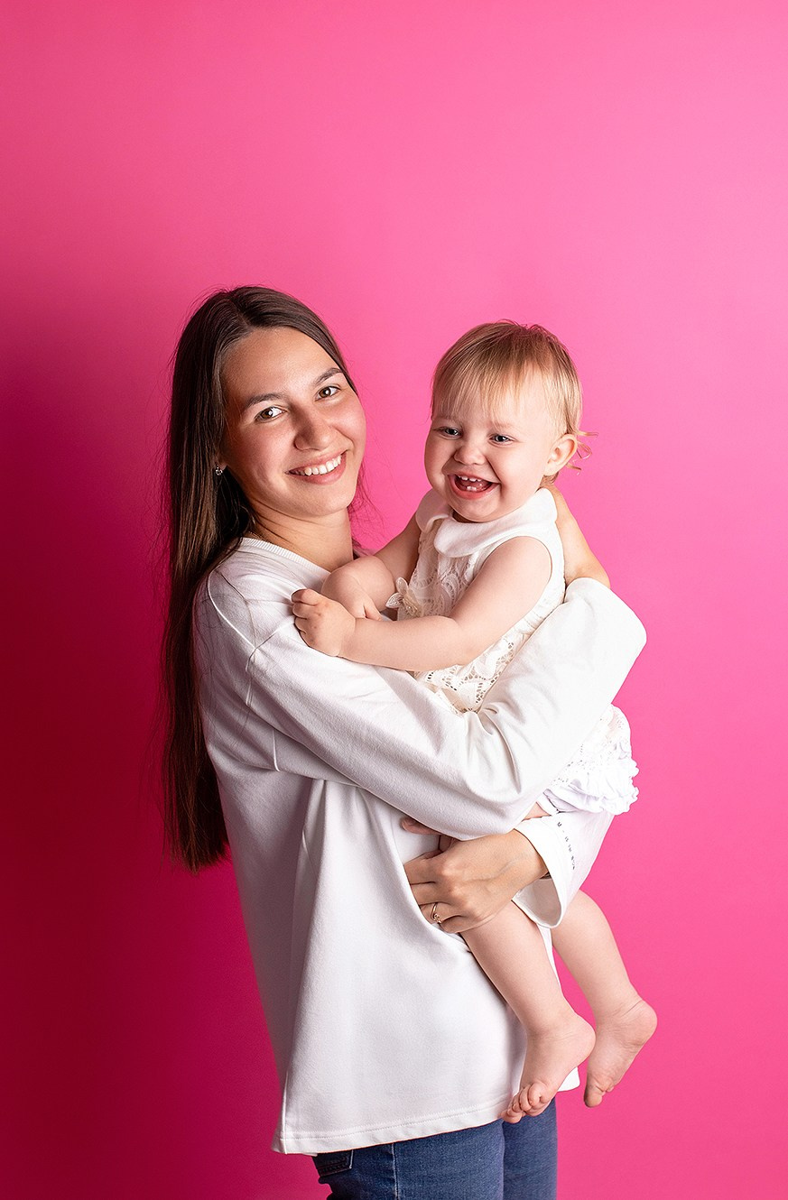 1 Годик Машеньке. Фотограф новорождённых и малышей до года в Москве и Московской области