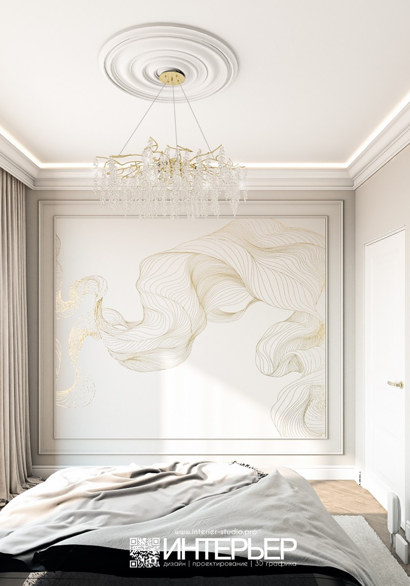 Квартира Амро и Валентины г. Москва. Дизайн интерьера, 3D визуализация и 3D моделирование. Создание проектов и чертежей. КМВ: Кисловодск, Пятигорск, Ессентуки и удаленно