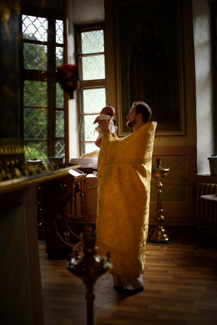 Таинство Крещения (репортажная съемка). Moscow_CPC