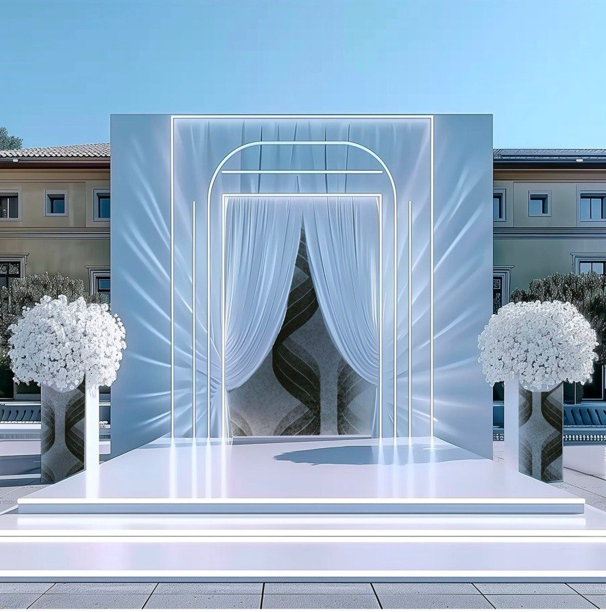 Концепция свадебного декора «Отражаясь в любимых» для LAZAR DECOR. Главная