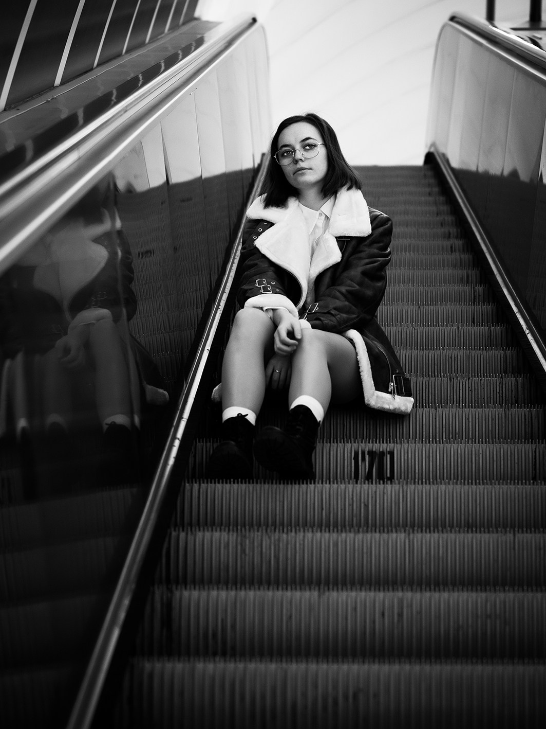 Анна (портрет, город, метро). Фотограф в Москве. Александр Луппов