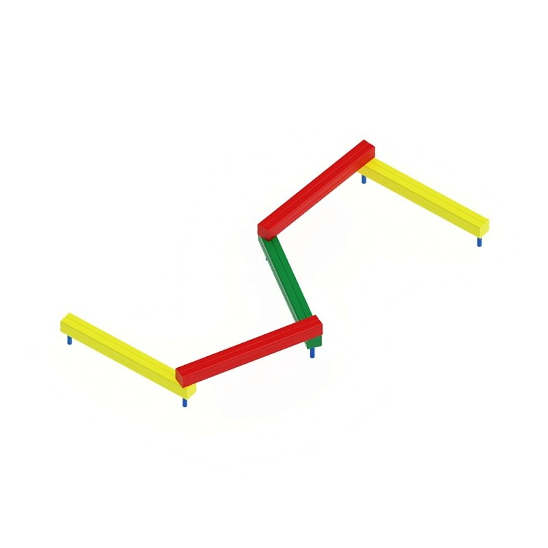 Бум детский - СО 1.55.02 Габариты (ШхДхВ): 2930x1010x200 Зона безопасности, мм: 4930х3010