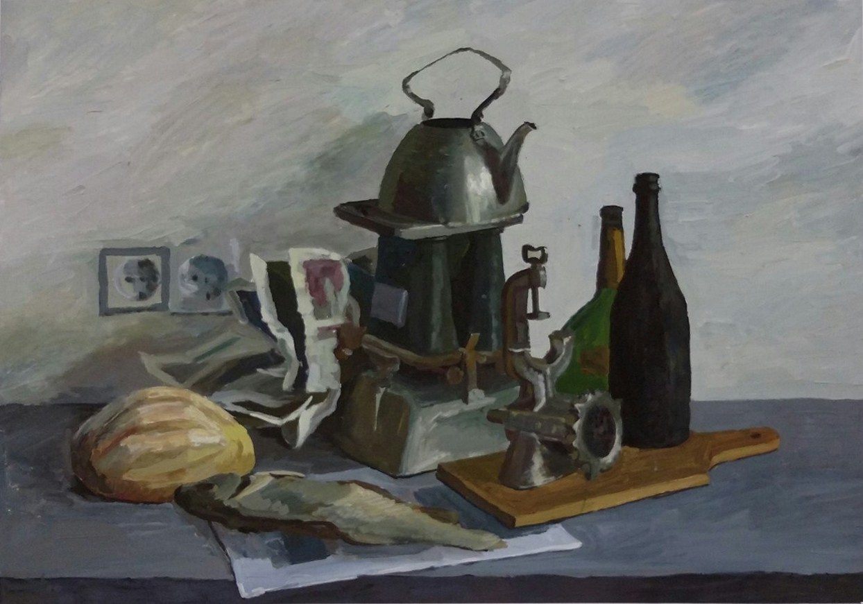 Академические работы. Динара Байгельдина — Графический дизайнер и художник-иллюстратор