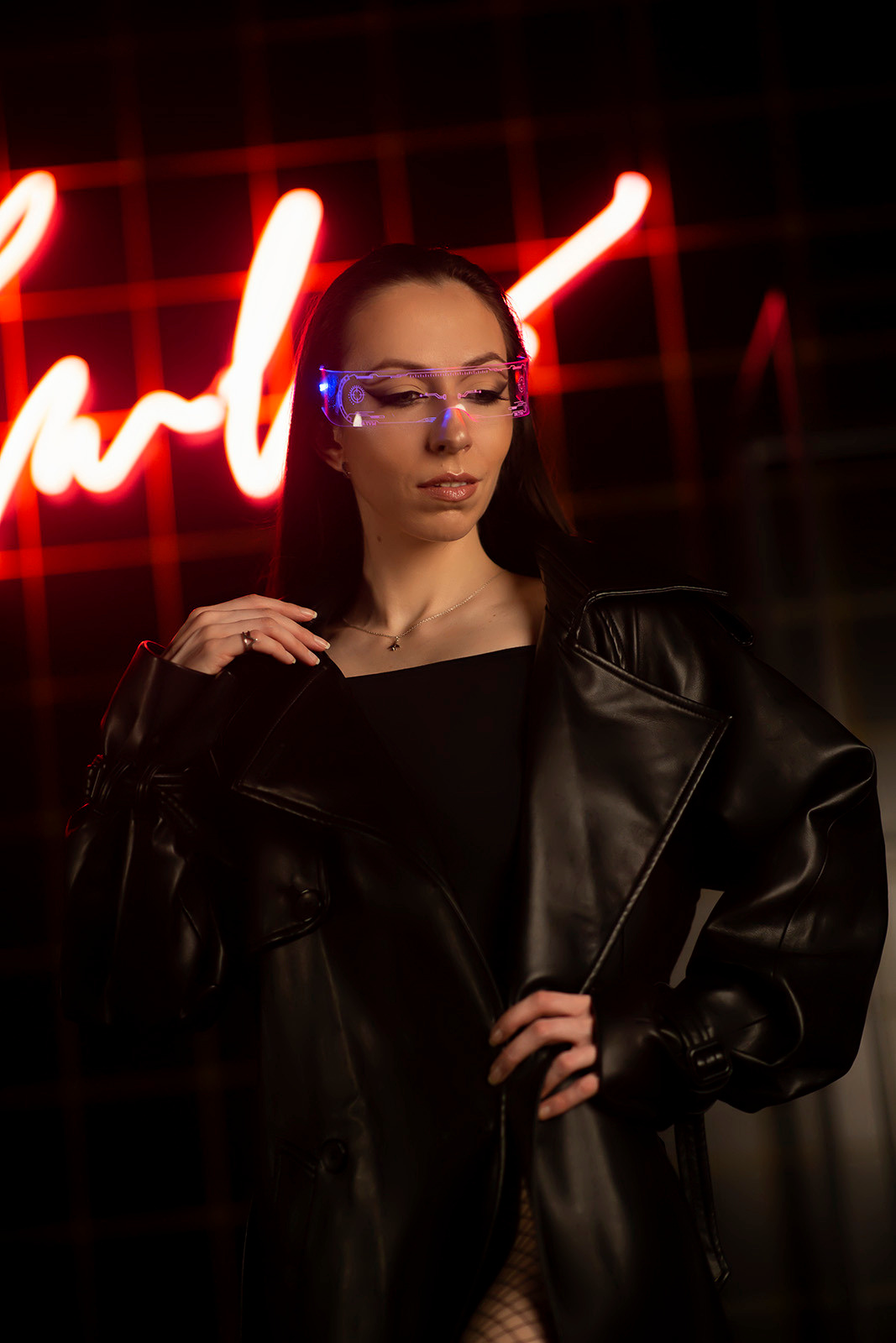 Фотосессия в неоновой студии. Семейный и портретный фотограф в Москве Елена Флегант
