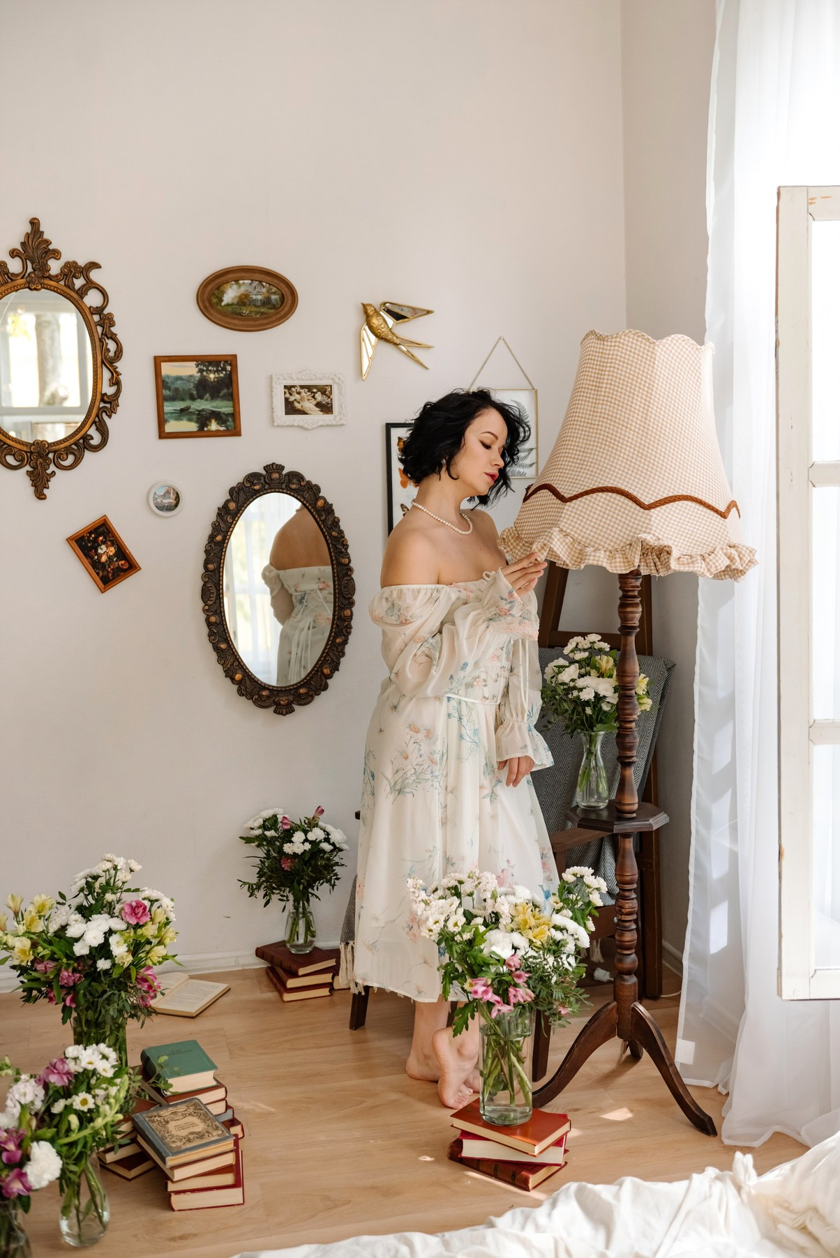 Индивидуальная. Балкон с цветами. Свадебный и сеейный фотограф в Санкт-Петербурге Елена Худякова