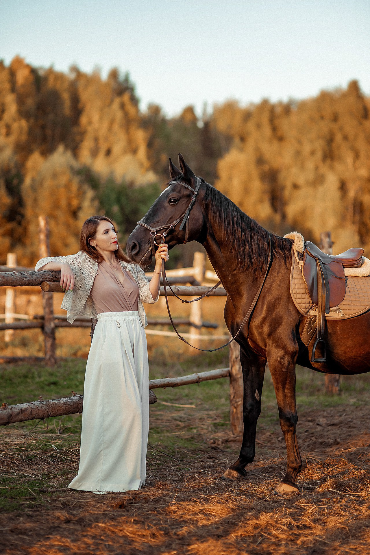 Фотосессия с лошадью. Семейный и женский фотограф Екатеринбург • Елена Москаленко