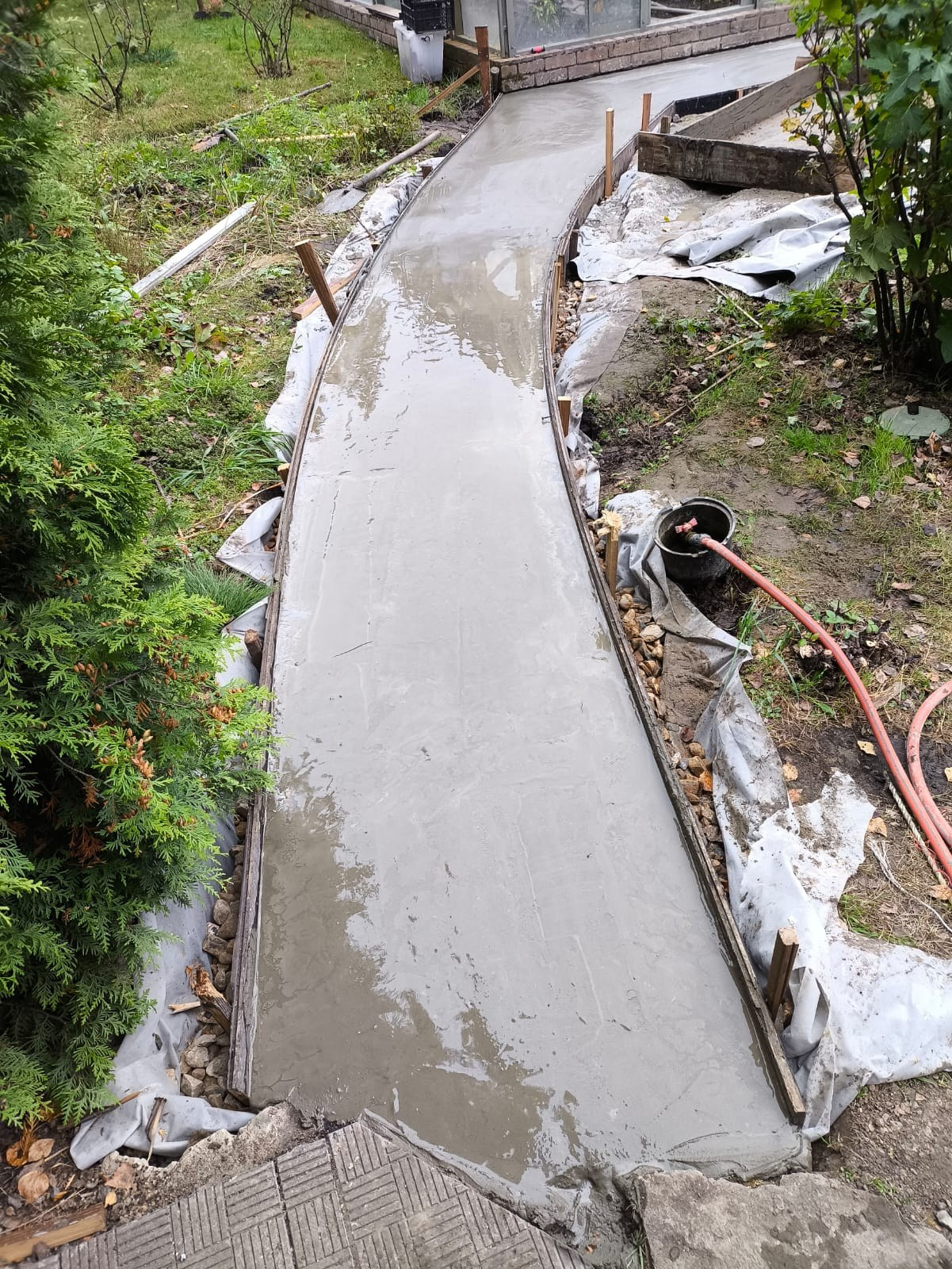 Объект МД-013 КП Графские пруды (полный ремонт террасы). Строительная компания «Милый дом» МД. Москва и Московская область