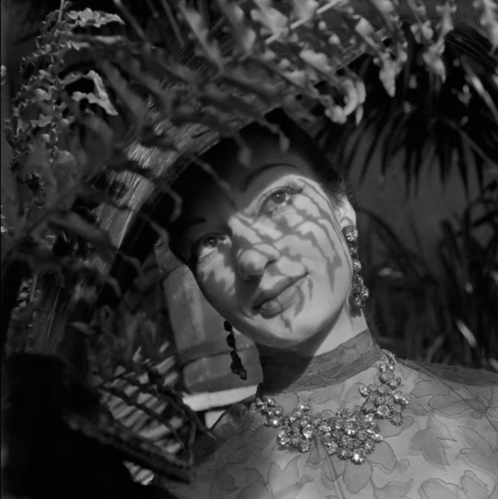 фотография Франка Хорвата с моделью в городской среде