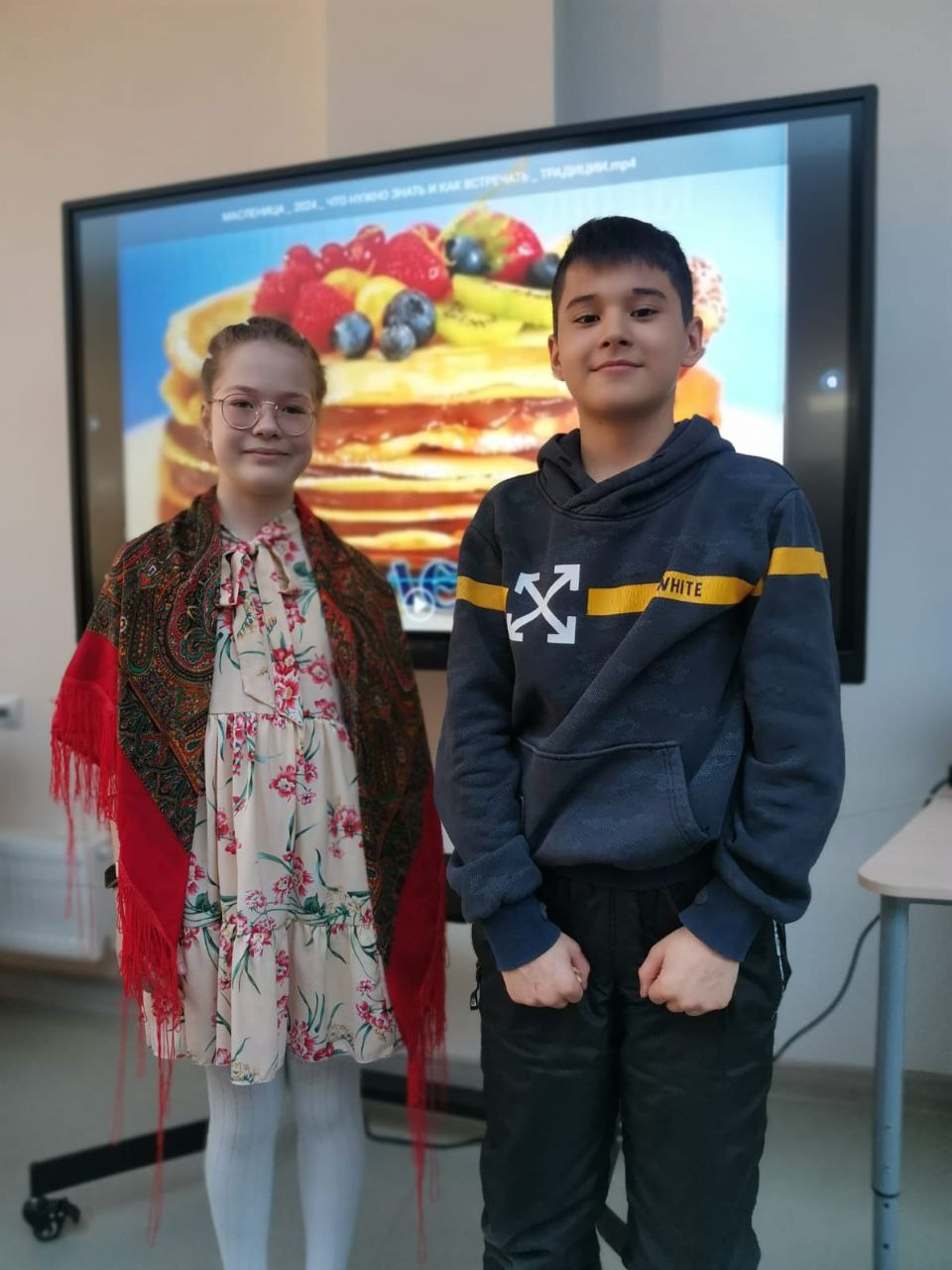 Вечер "Патриотическое кино" на Масленицу в Женсовете микрорайона Южный Домодедово