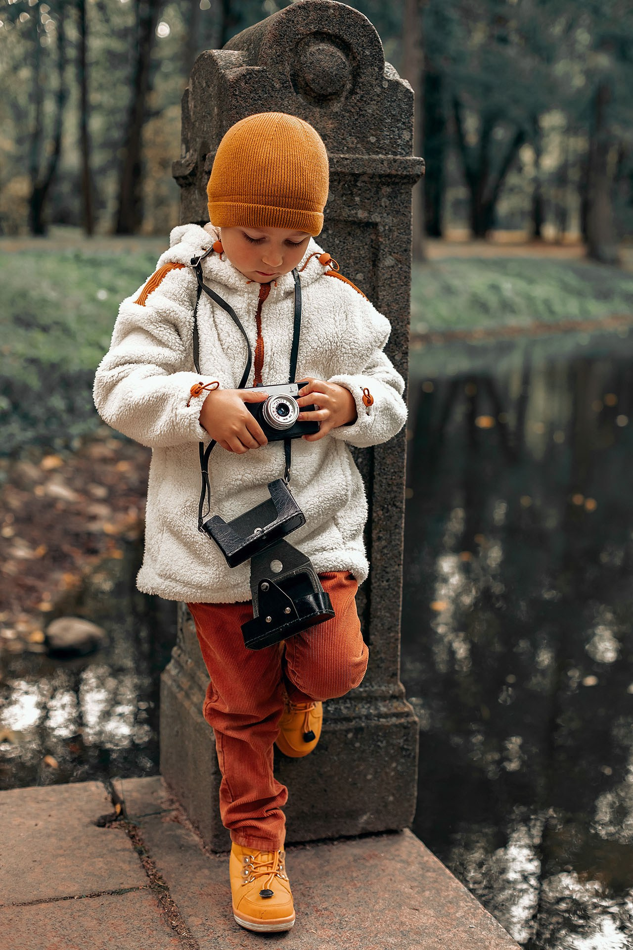 Осень в Александровском парке. Семейный и детский фотограф в Санкт-Петербурге Антон Алексеев