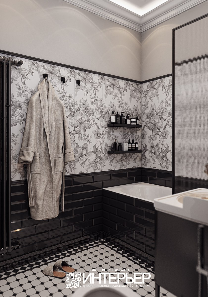 Виталий и Александра. Квартира ЖК «Курортный». Дизайн интерьера, 3D визуализация и 3D моделирование. Создание проектов и чертежей. КМВ: Кисловодск, Пятигорск, Ессентуки и удаленно