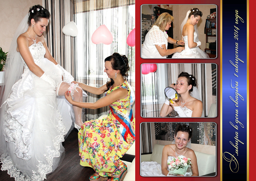 Свадебные коллажи. Свадебный видеограф во Владимире и Владимирской области Андрей Казённо