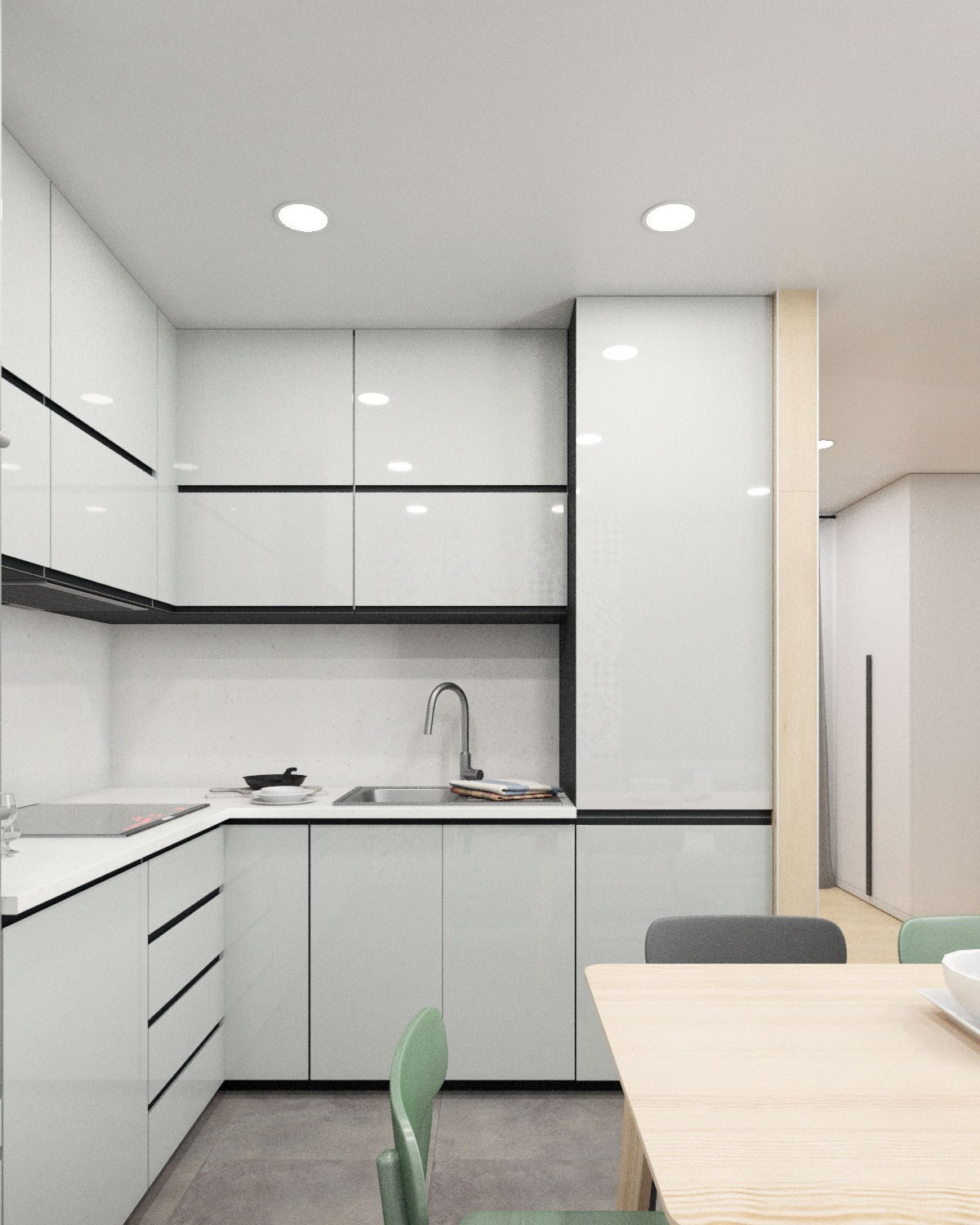 SCAND Flat. SAAS Селиванов Алексей Архитектурная Студия