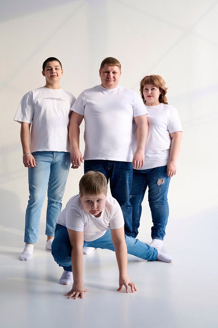 Семейная новогодняя фотосессия. Репортажный, свадебный, предметный фотограф, Сызрань, Андрей Богатов