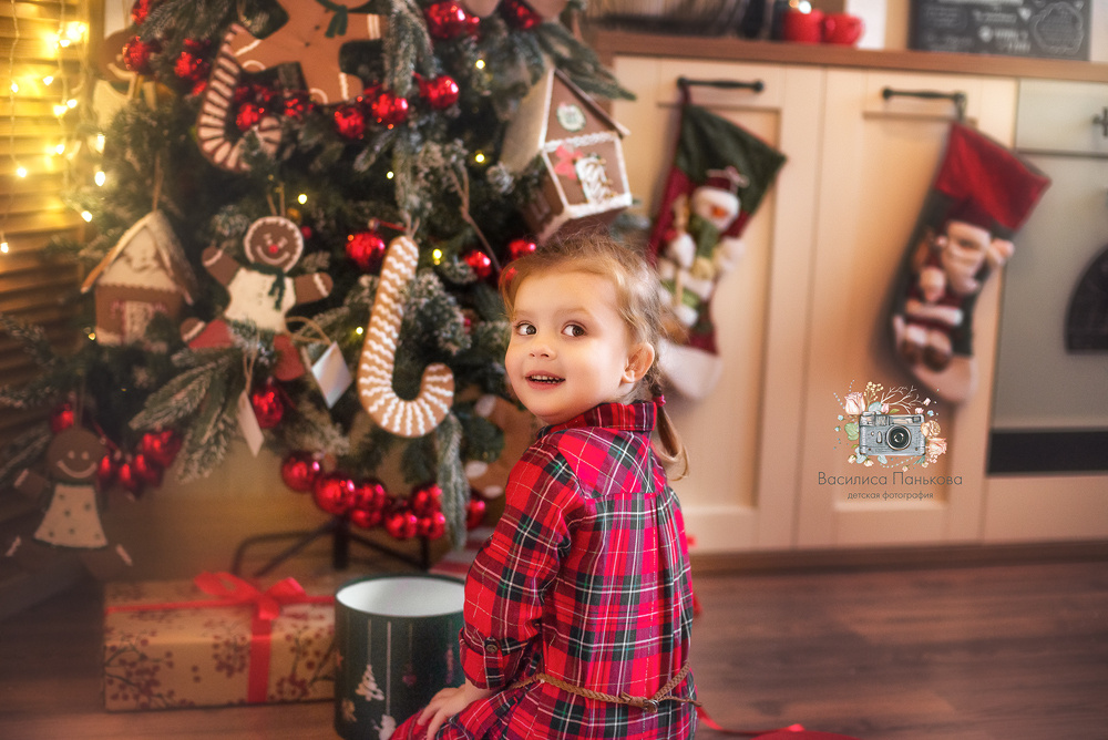 Новогодние фотосессии 2019-2020. Фотограф новорожденных Василиса Панькова