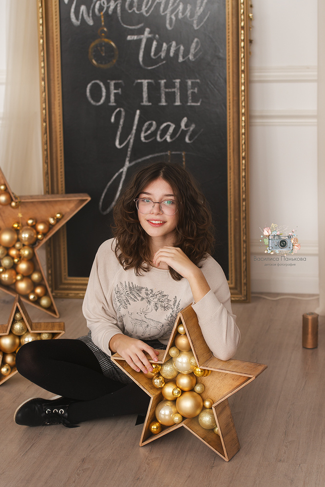 Новогодние фотосессии 2019-2020. Фотограф новорожденных Василиса Панькова