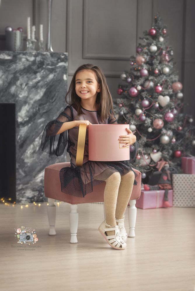 Новогодние фотосессии 2019-2020. Фотограф новорожденных Василиса Панькова