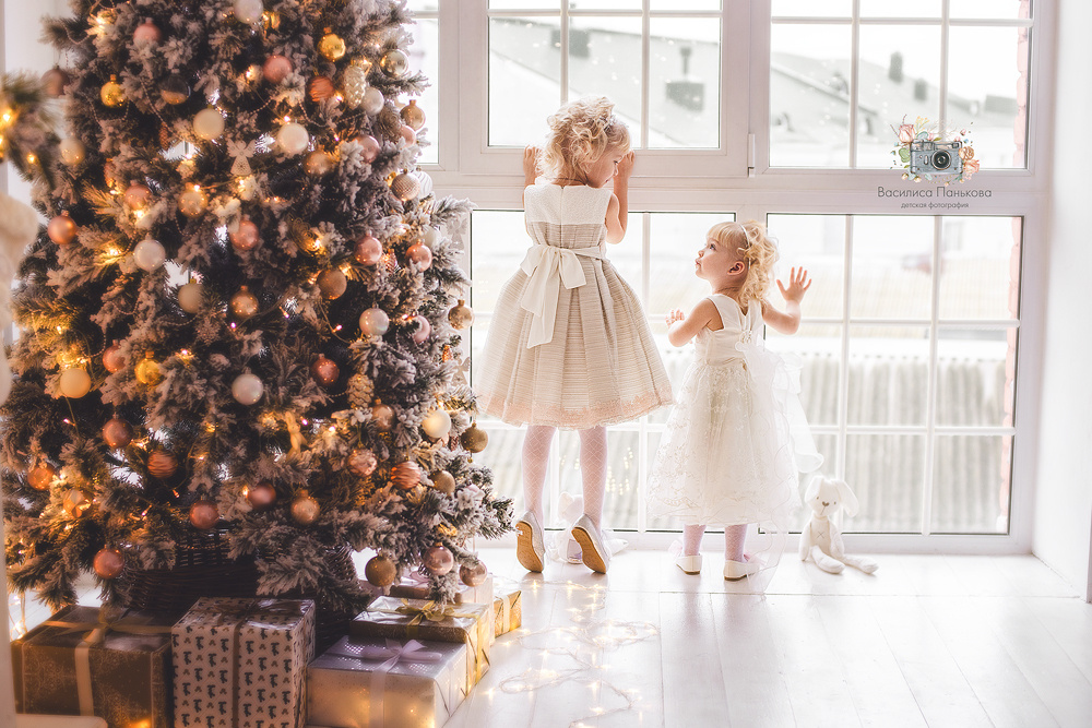 Новогодние фотосессии 2019-2020. Фотограф новорожденных Василиса Панькова