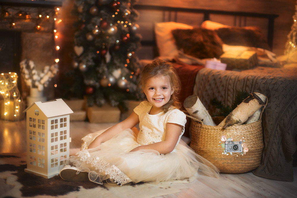 Новогодние фотосессии 2019-2020. Фотограф новорожденных Василиса Панькова