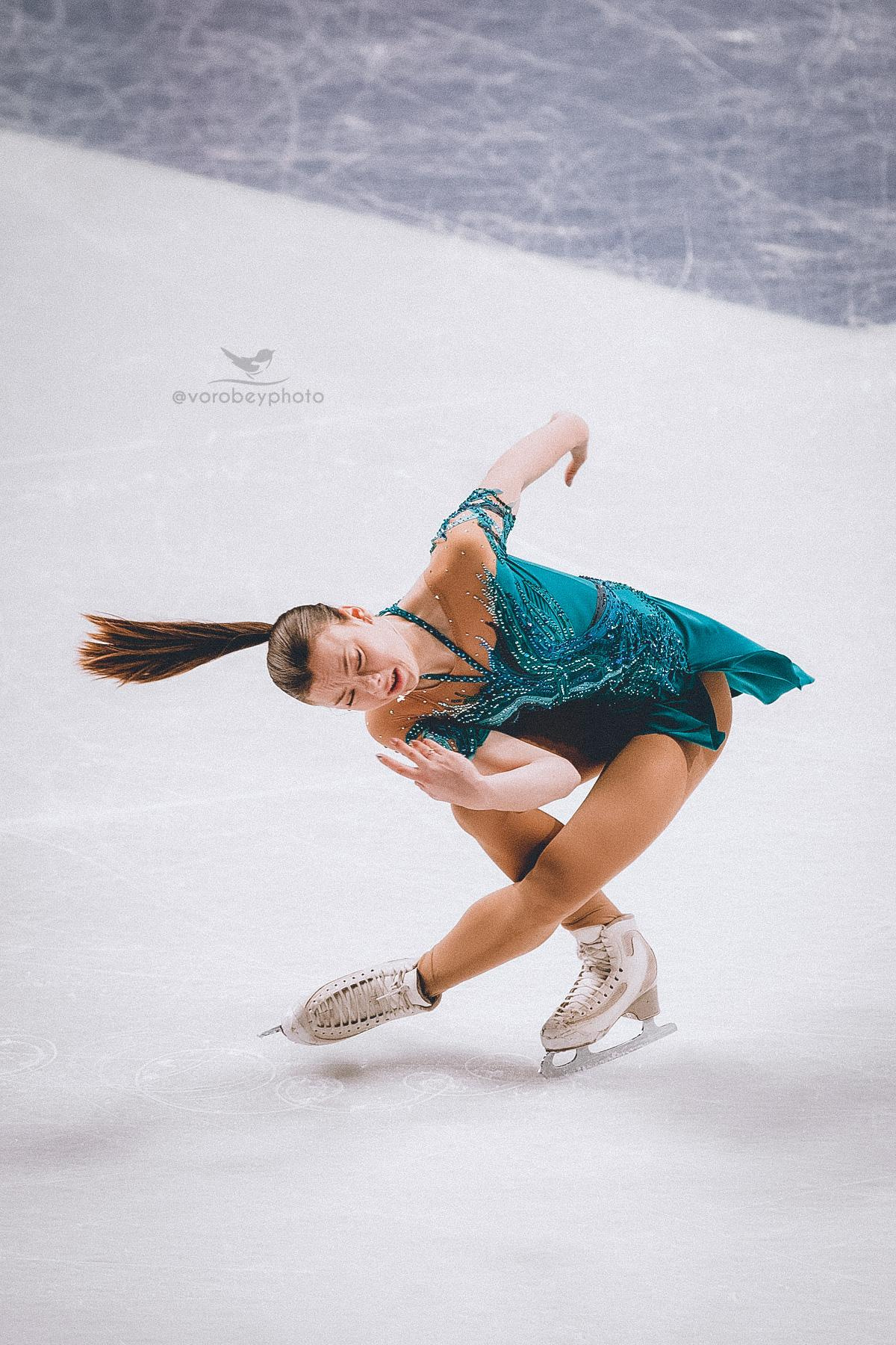 Фигурное Катание. Воробьева Ксения — Спортивный и танцевальный фотограф Новосибирск