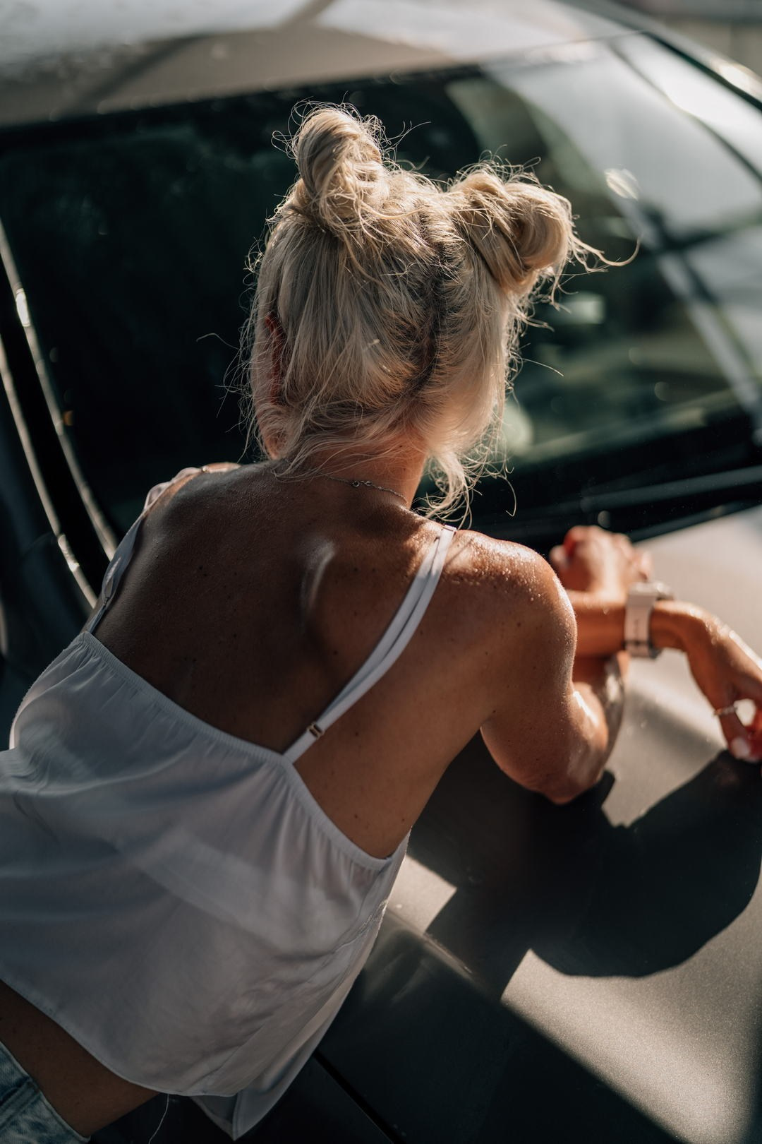 Фотосессия в Геленджике: На автомойке — фотограф Жанна Шестопалова