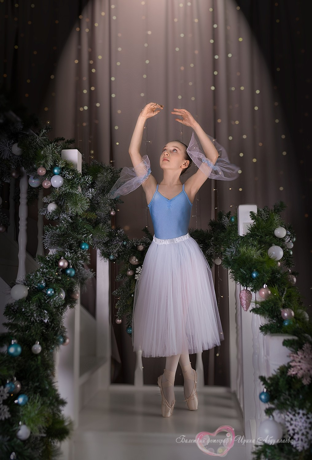 Фотосеесия юной балерины Дарьи