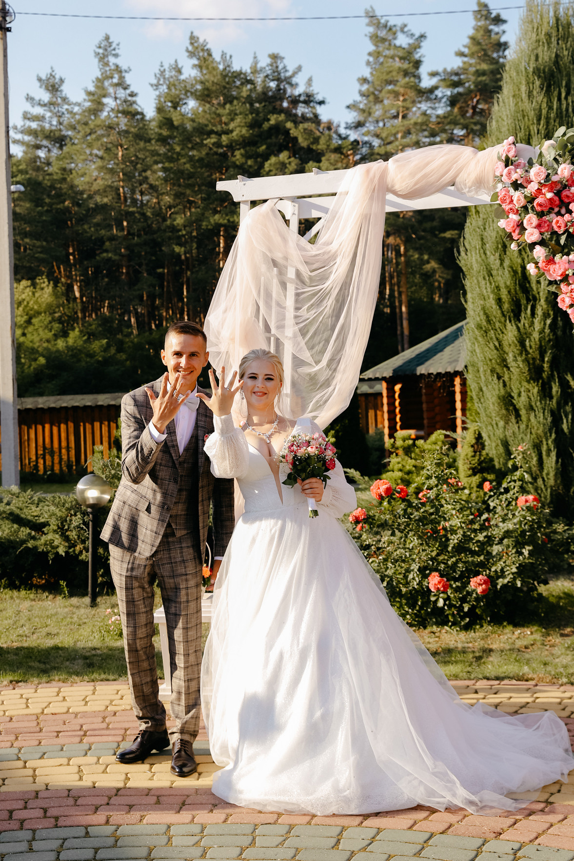 Осенняя свадебная фотосессия в санатории Красиво. Фотограф Белгород