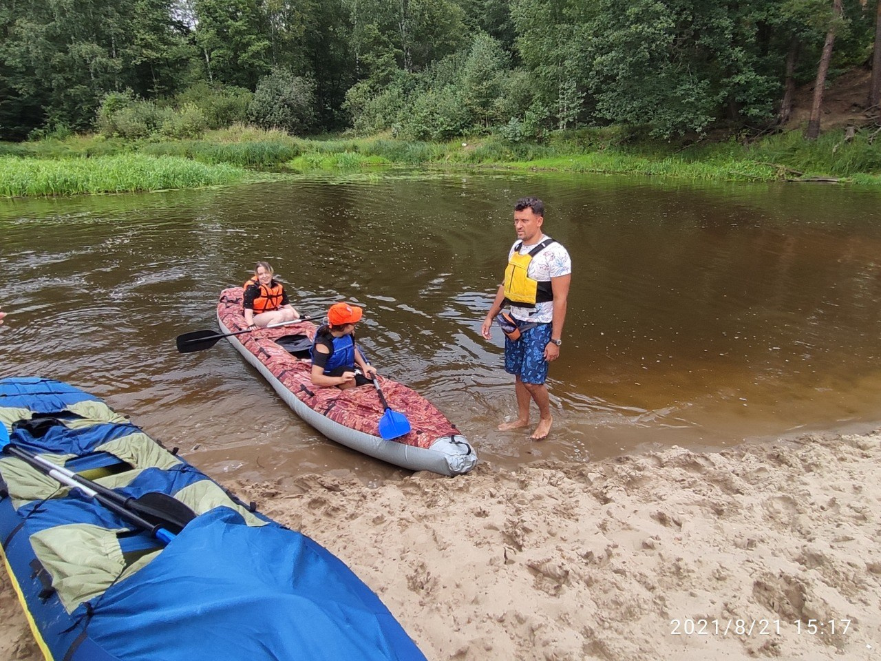 Сплав на байдарках 21.08.21. Галерея Фантим