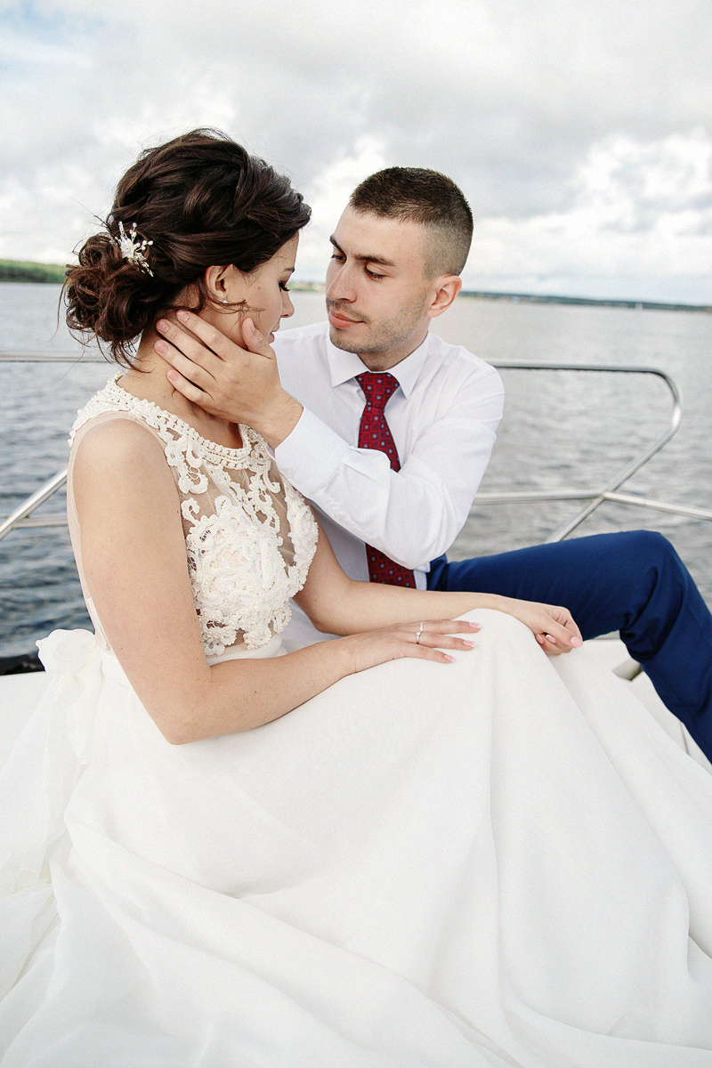 АРХИВ Елена и Дмитрий в яхт-клубе Нептун. Свадебный фотограф Москва