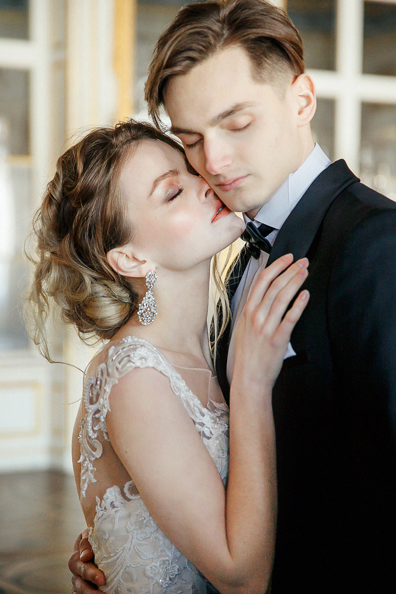 Катерина и Роман в усадьбе Кусково. Свадебный фотограф Москва