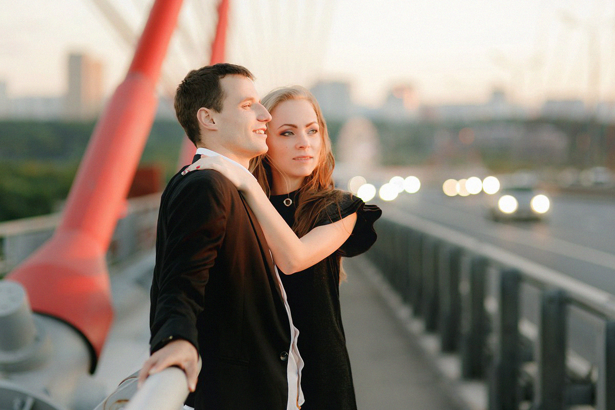 АРХИВ Сергей и Виктория. Живописный мост. Свадебный фотограф Москва