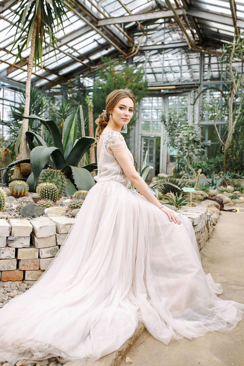 АРХИВ Анастасия и Дмитрий. Ботанический Сад. Свадебный фотограф Москва