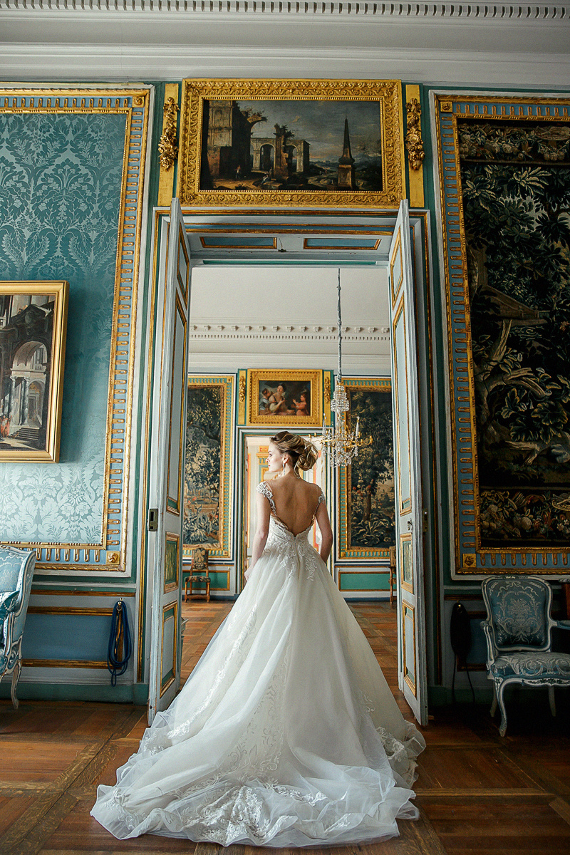 Катерина и Роман в усадьбе Кусково. Свадебный фотограф Москва