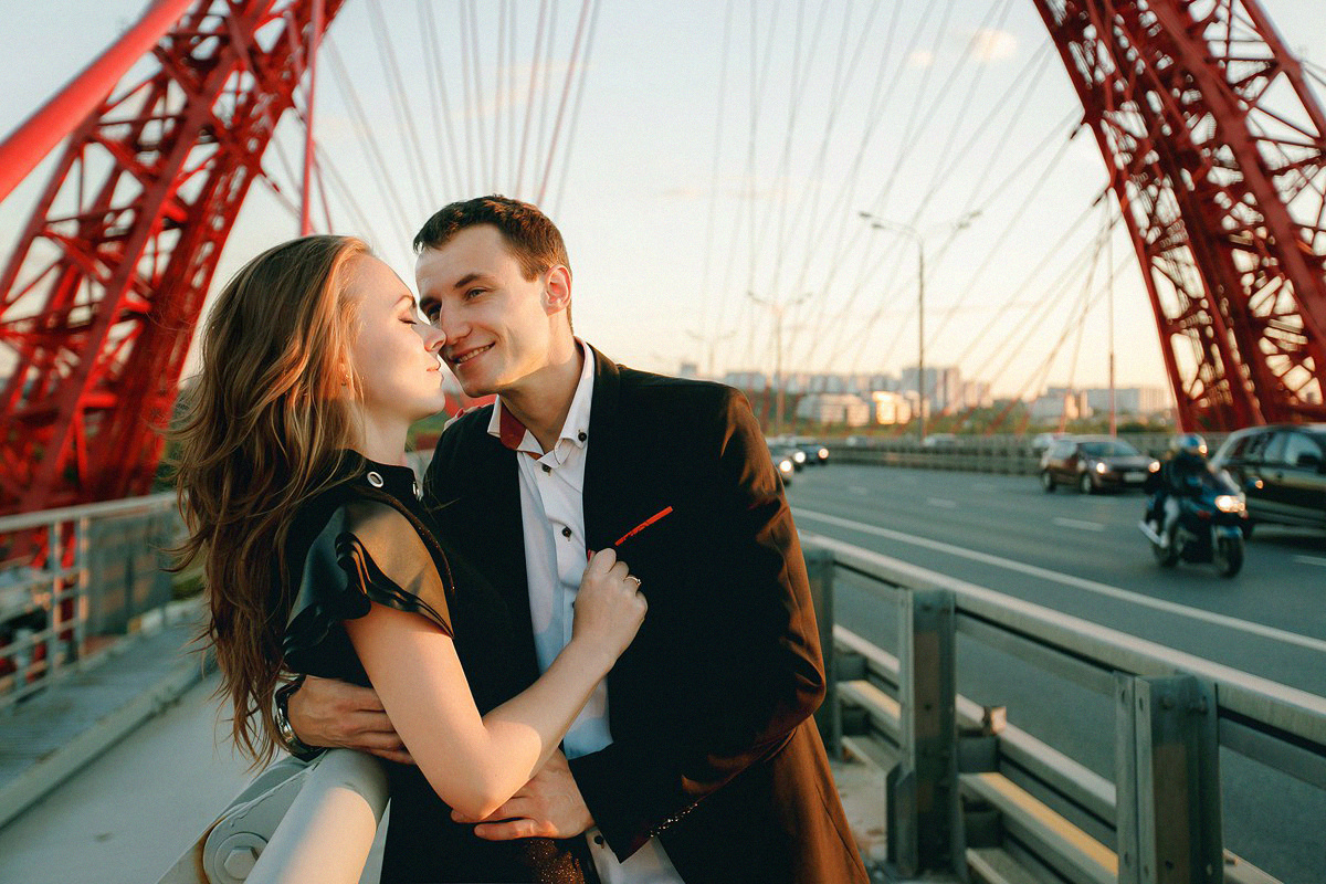 АРХИВ Сергей и Виктория. Живописный мост. Свадебный фотограф Москва