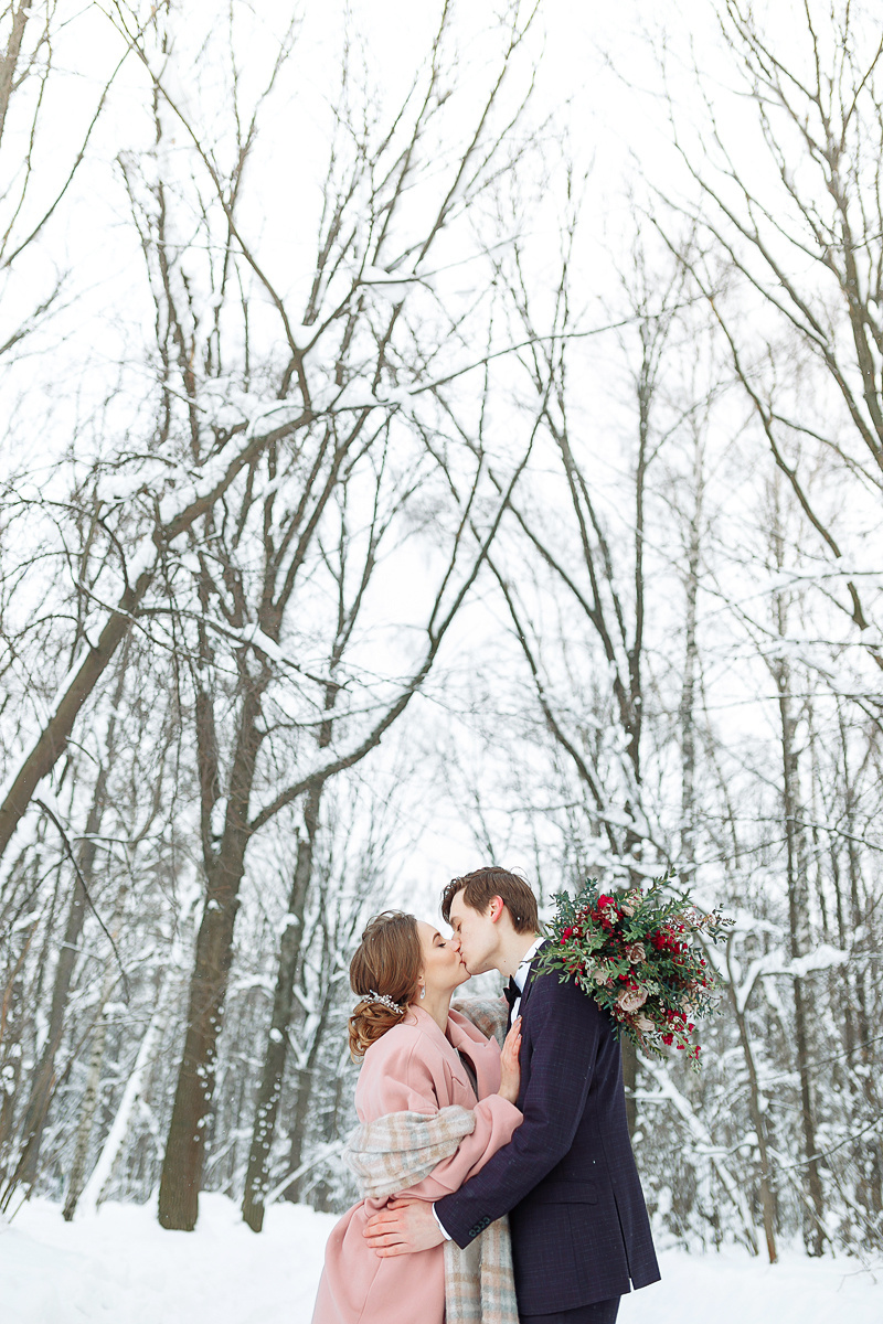 АРХИВ Анастасия и Дмитрий. Ботанический Сад. Свадебный фотограф Москва