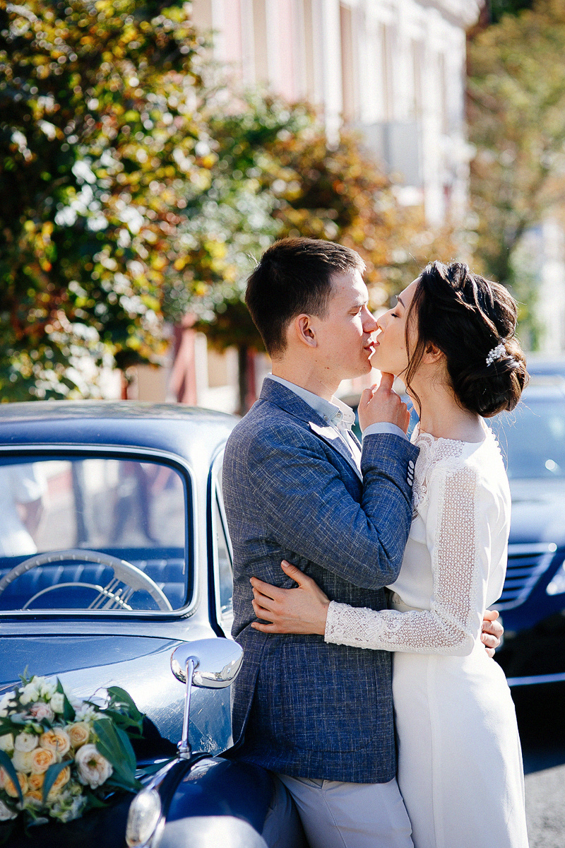 АРХИВ Марина и Александр. Студия Вайт. Свадебный фотограф Москва